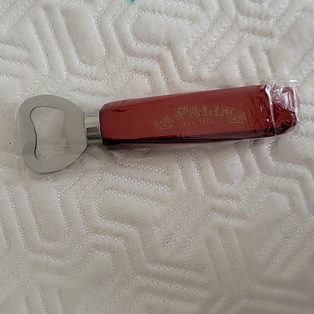 NIB Limited Edition La Palina Solid Wood Bottle Opener